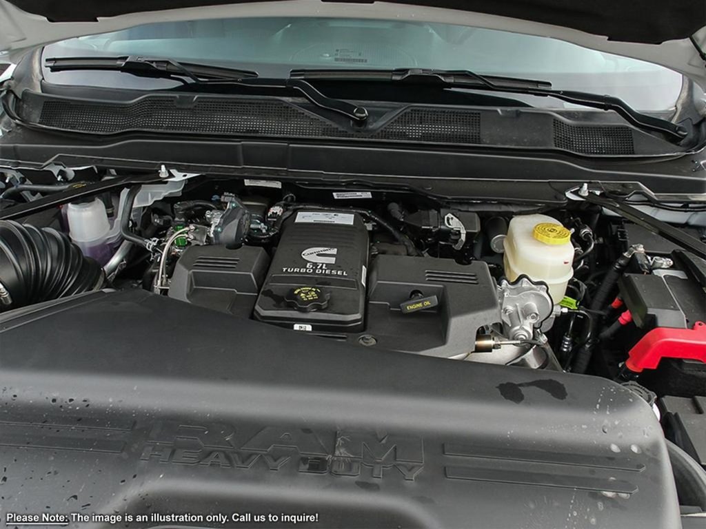 2024 Ram 3500 TRADESMAN IN BRIGHT WHITE EQUIPPED WITH A 6.7L CUMMINS TURBO DIESEL I6 , 4X4 , 6SPD AUTO , DUALLY , TRAILER BRAKE CONTROL , 8.4I-5