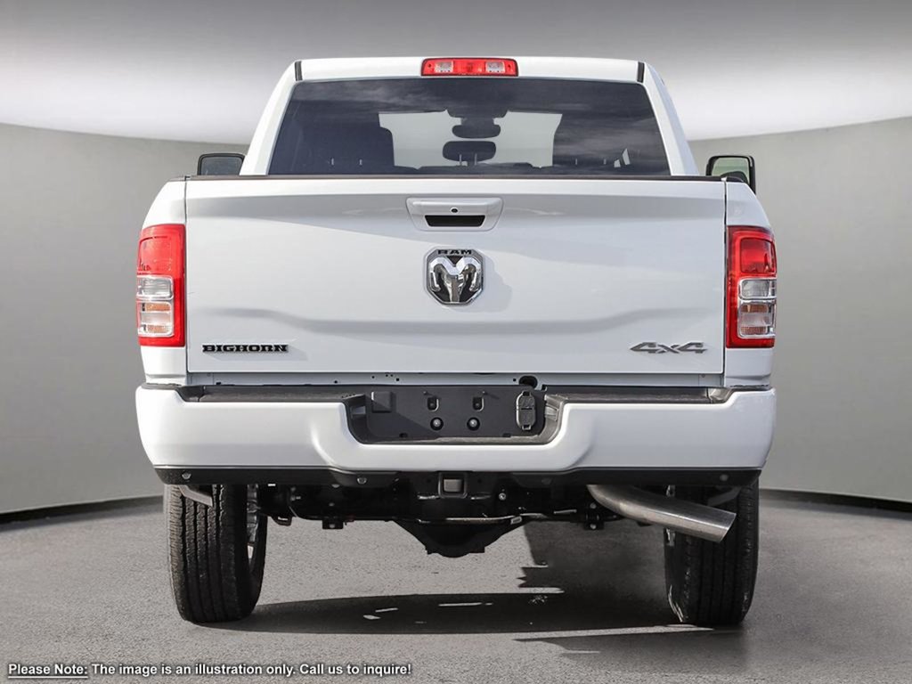 2024 Ram 3500 BIG HORN IN BRIGHT WHITE EQUIPPED WITH A 6.7L HO CUMMINS TURBO DIESEL I6 , 4X4 , 6SPD AISIN HD AUTO , LEVEL 1 EQUIPMENT GROUP ,-4