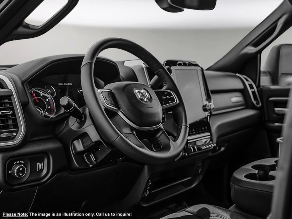 2024 Ram 3500 BIG HORN IN BRIGHT WHITE EQUIPPED WITH A 6.7L HO CUMMINS TURBO DIESEL I6 , 4X4 , 6SPD AISIN HD AUTO , LEVEL 1 EQUIPMENT GROUP ,-7