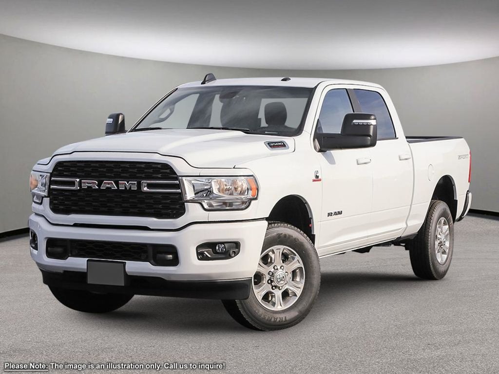 2024 Ram 3500 BIG HORN IN BRIGHT WHITE EQUIPPED WITH A 6.7L HO CUMMINS TURBO DIESEL I6 , 4X4 , 6SPD AISIN HD AUTO , LEVEL 1 EQUIPMENT GROUP ,-0