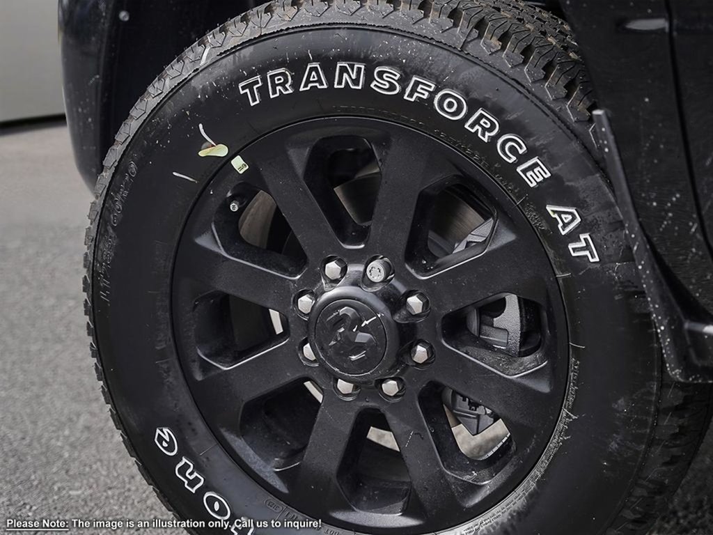 2024 Ram 3500 BIG HORN IN DIAMOND BLACK EQUIPPED WITH A 6.7L CUMMINS TURBO DIESEL I6 , 4X4 , 6SPD AUTO , REAR AUTO LVL AIR SUSPENSION , ALPINE-7