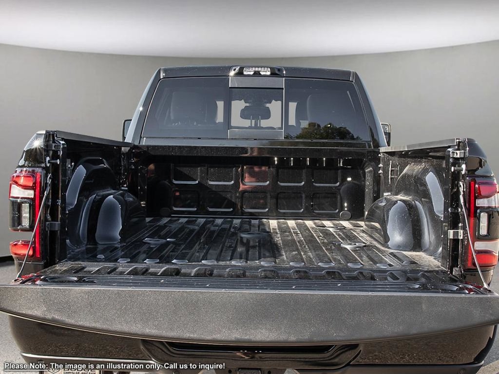 2024 Ram 3500 LARAMIE NIGHT EDITION IN DIAMOND BLACK EQUIPPED WITH A 6.7L CUMMINS HO TURBO DIESEL I6 , 4X4 , 6SPD AISIN HD AUTO , LARAMIE LVL-6