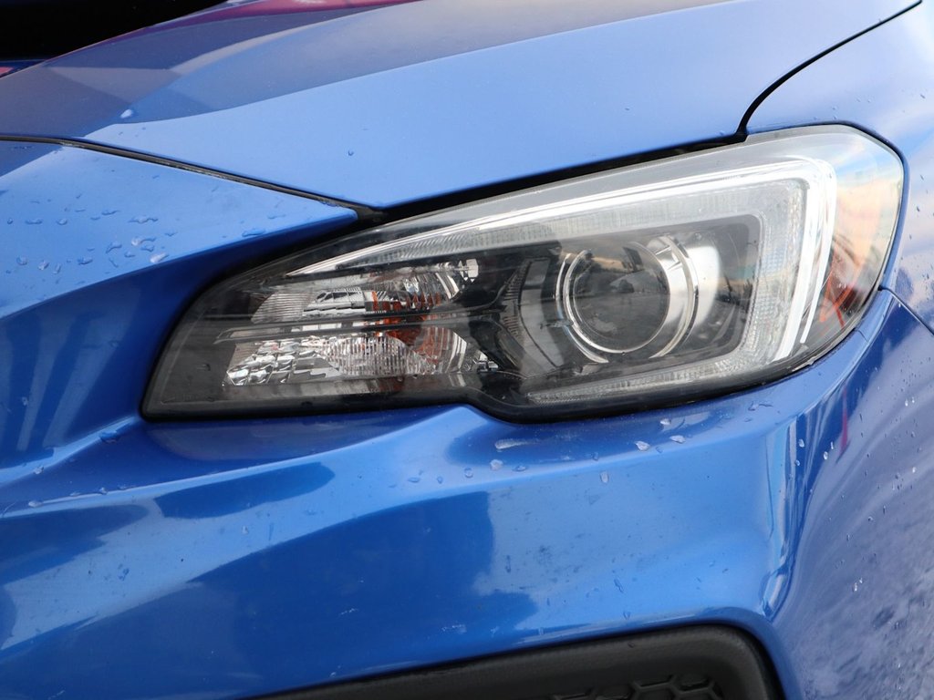 2019 Subaru WRX STI IN BLUE EQUIPPED WITH A 2.5L TURBO H4 , AWD , 6SPD MANUAL , RECARO BUCKET SEATS , SPOILER , QUATTRO EXHAUST , HOOD SCOOP , A-4