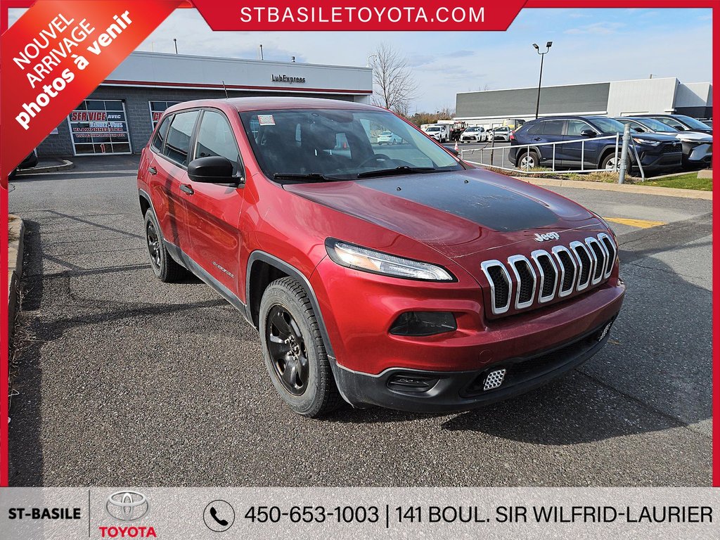 2014  Cherokee Sport V6 4/4 GROUPE REMORQUAGE BLUETOOTH in Saint-Basile-Le-Grand, Quebec - 3 - w1024h768px