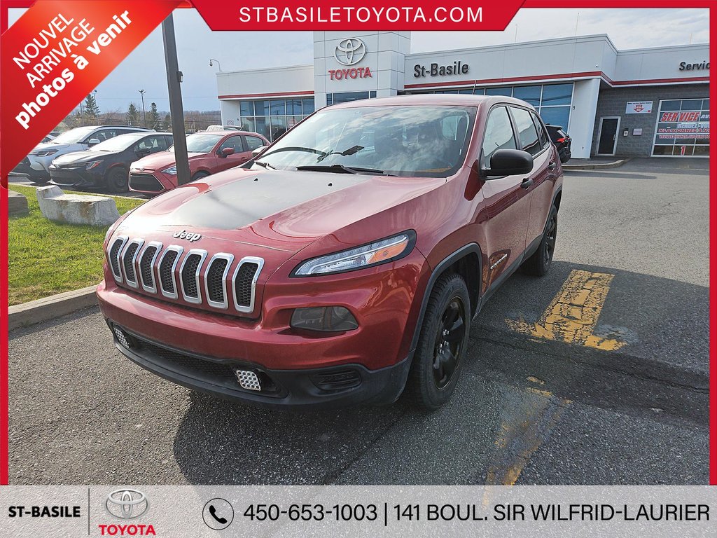 2014  Cherokee Sport V6 4/4 GROUPE REMORQUAGE BLUETOOTH in Saint-Basile-Le-Grand, Quebec - 1 - w1024h768px
