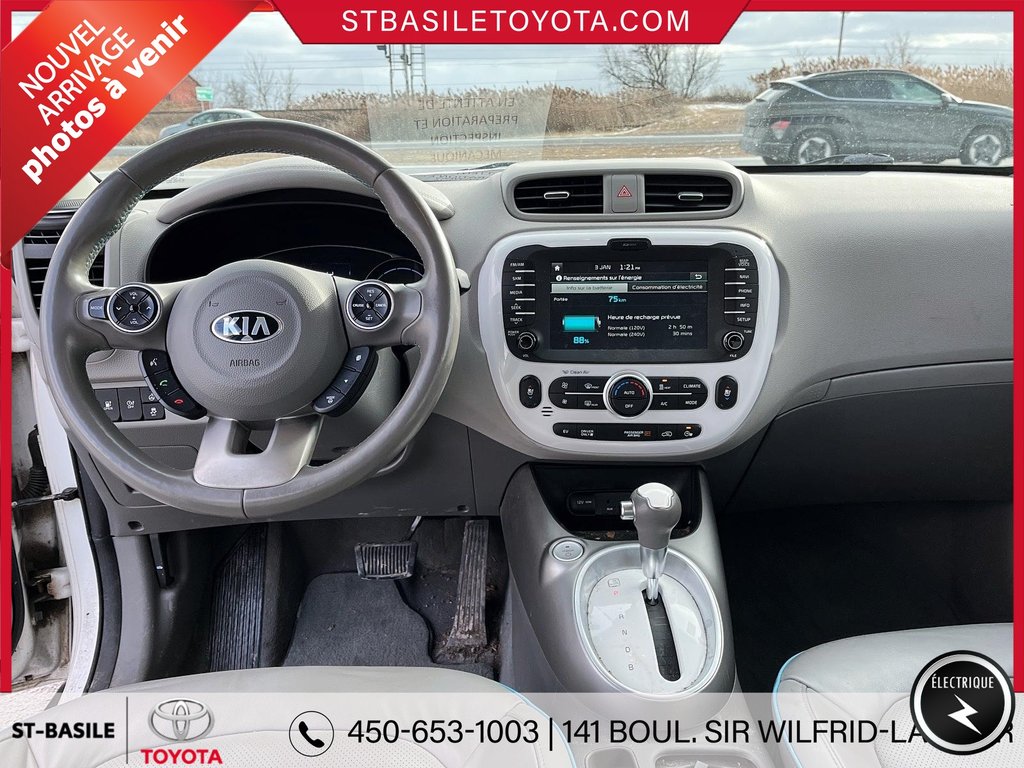 Kia SOUL EV Luxury Cuir GPS sieges chauffant camera de recul 2017 à Saint-Basile-Le-Grand, Québec - 16 - w1024h768px