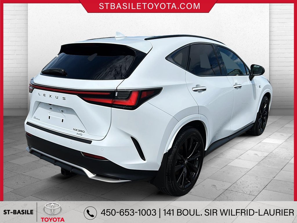 Lexus NX 350 F SPORT 2 AWD TOIT PANORAMIQUE 2024 à Saint-Basile-Le-Grand, Québec - 5 - w1024h768px