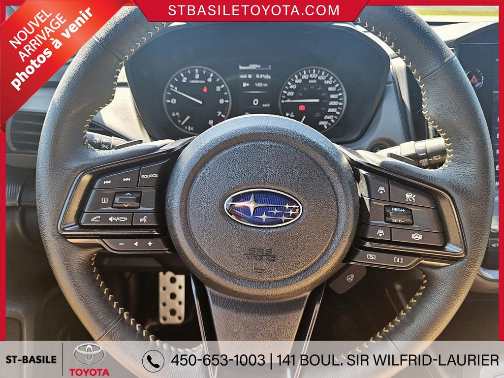Subaru Crosstrek ONYX SYMMETRICAL AWD TOIT OUVRANT SIÈGES CHAUFFANT 2024 à Saint-Basile-Le-Grand, Québec - 12 - w1024h768px