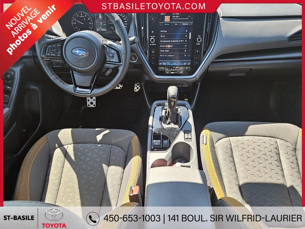 Subaru Crosstrek ONYX SYMMETRICAL AWD TOIT OUVRANT SIÈGES CHAUFFANT 2024 à Saint-Basile-Le-Grand, Québec - 10 - w1024h768px
