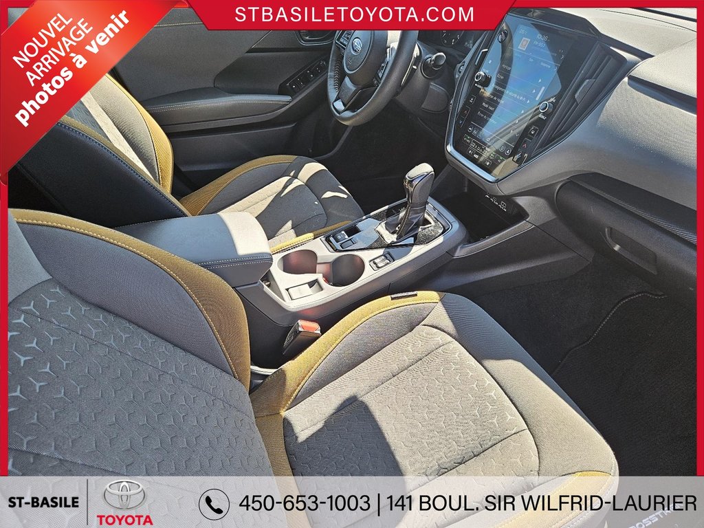 Subaru Crosstrek ONYX SYMMETRICAL AWD TOIT OUVRANT SIÈGES CHAUFFANT 2024 à Saint-Basile-Le-Grand, Québec - 9 - w1024h768px