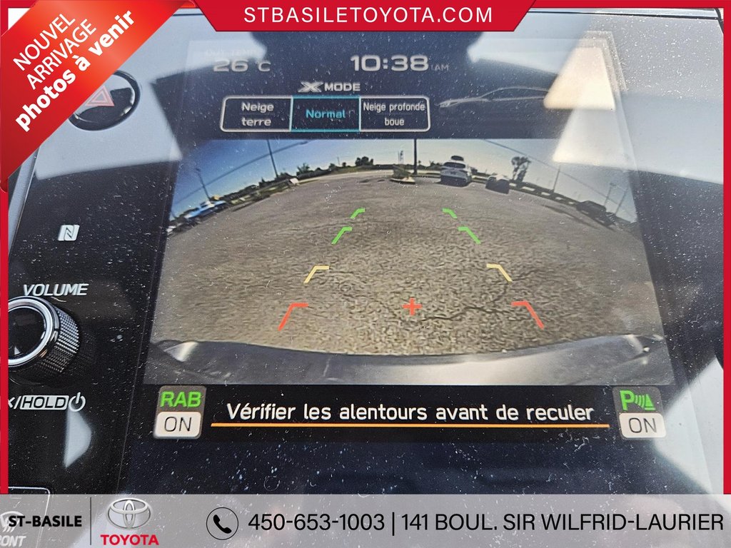 Subaru Crosstrek ONYX SYMMETRICAL AWD TOIT OUVRANT SIÈGES CHAUFFANT 2024 à Saint-Basile-Le-Grand, Québec - 18 - w1024h768px