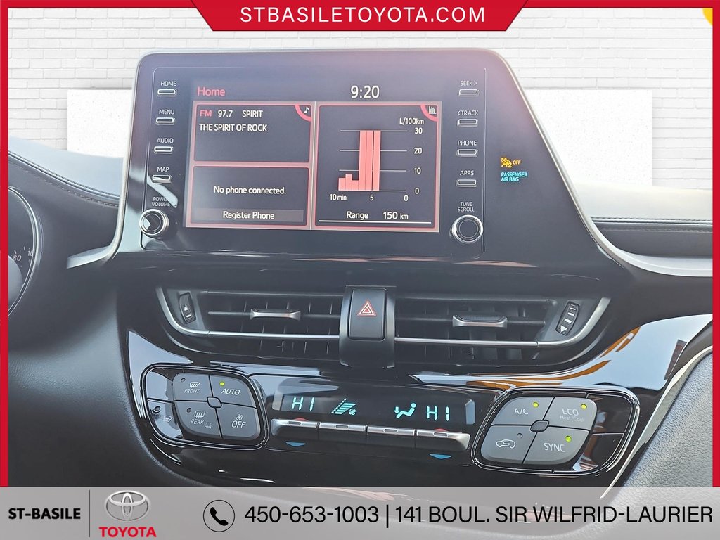 C-HR LE FWD  BLUETOOTH CAMERA USB AUX 2021 à Saint-Basile-Le-Grand, Québec - 20 - w1024h768px