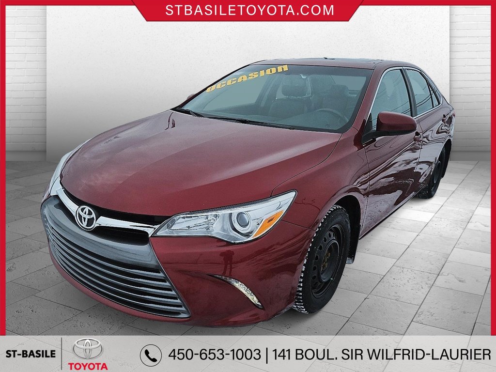 Toyota Camry XLE GPS CUIR TOIT CAMERA MAGS BLUETOOTH AUX USB 2015 à Saint-Basile-Le-Grand, Québec - 1 - w1024h768px