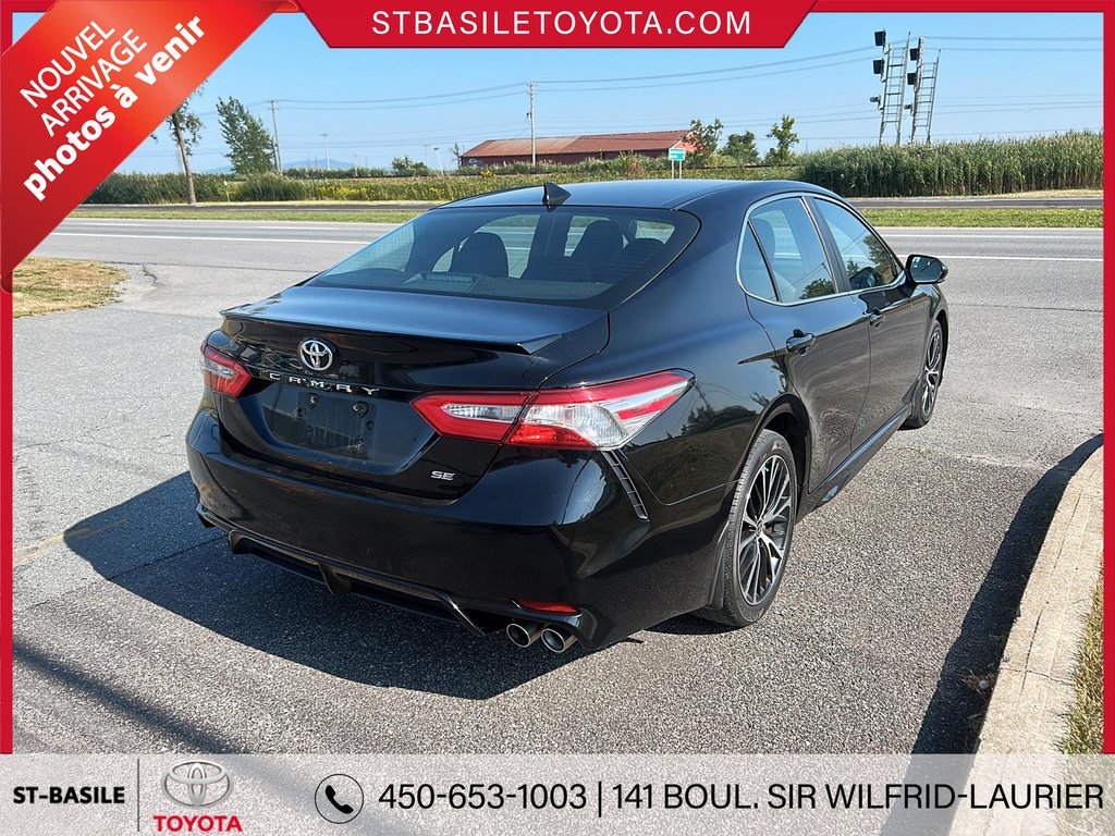 Toyota Camry SE AMÉLIORÉ TOIT OUVRANT SIÈGES/VOLANT CHAUFFANTS 2020 à Saint-Basile-Le-Grand, Québec - 5 - w1024h768px