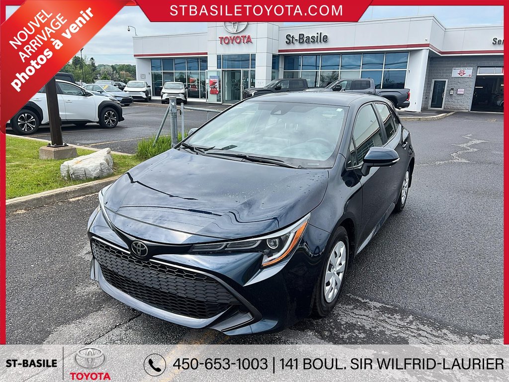 Toyota Corolla Hatchback S AUTOM GROUPE ELECTRIQUE CAMERA DE RECUL 2021 à Saint-Basile-Le-Grand, Québec - 1 - w1024h768px
