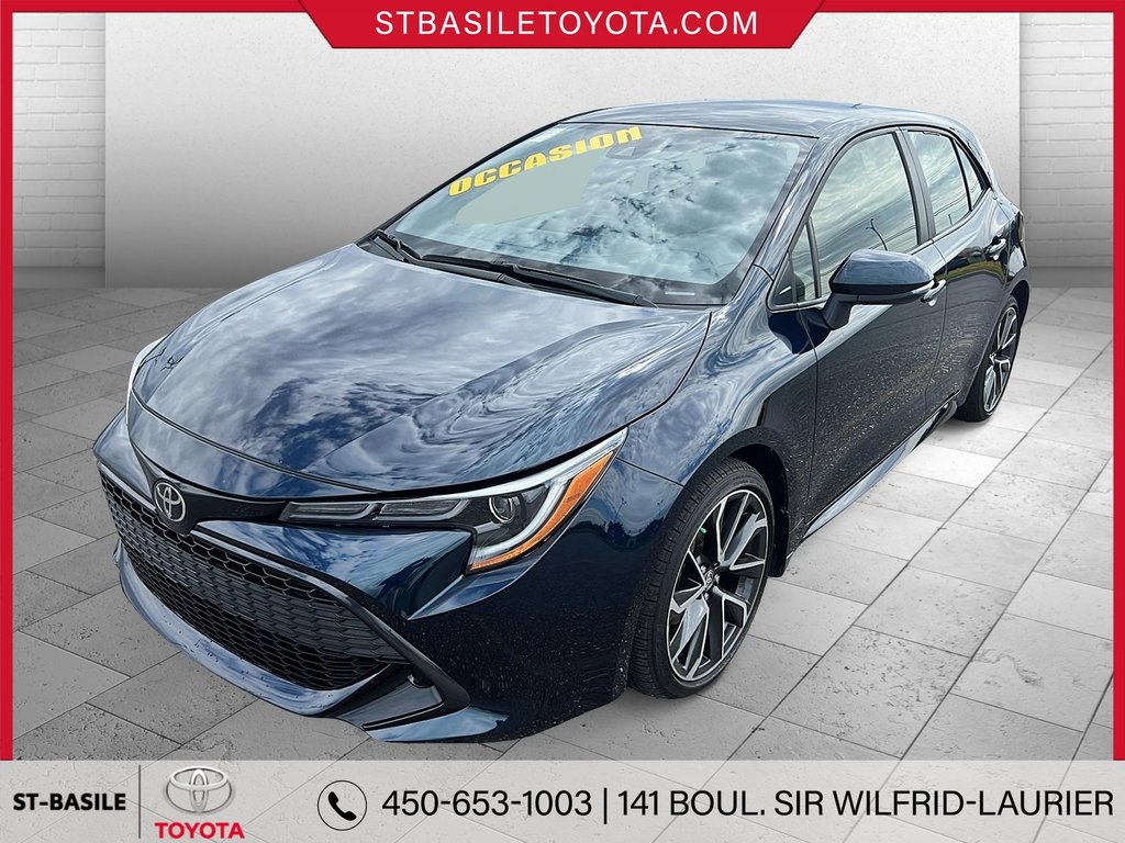 2022 Toyota Corolla Hatchback SE AMÉLIORÉ MAGS SIEGES/VOLANT CHAUFFANTS CARPLAY in Saint-Basile-Le-Grand, Quebec - 1 - w1024h768px