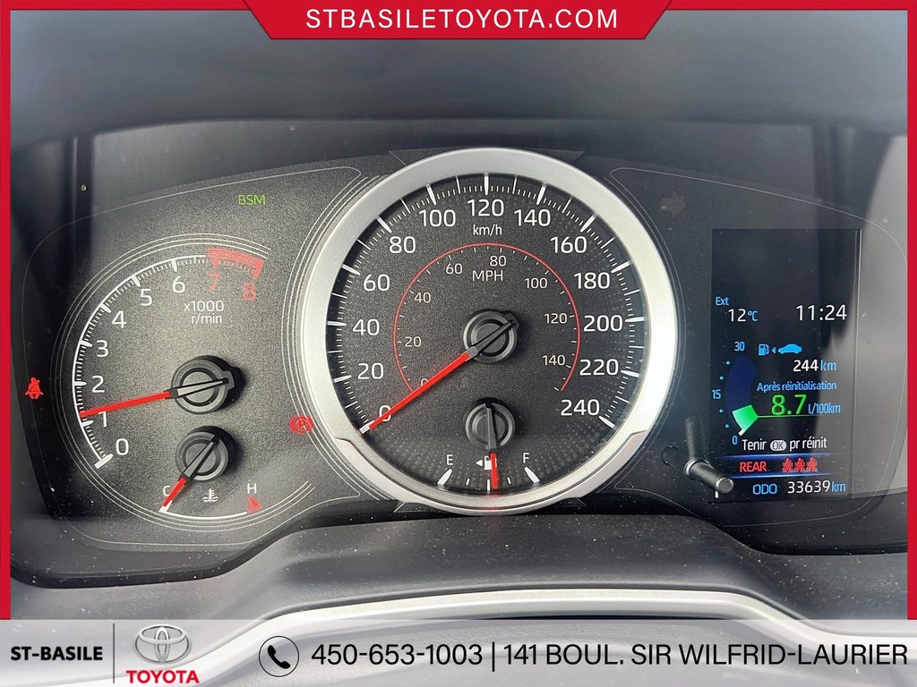 2022 Toyota Corolla Hatchback SE AMÉLIORÉ MAGS SIEGES/VOLANT CHAUFFANTS CARPLAY in Saint-Basile-Le-Grand, Quebec - 20 - w1024h768px