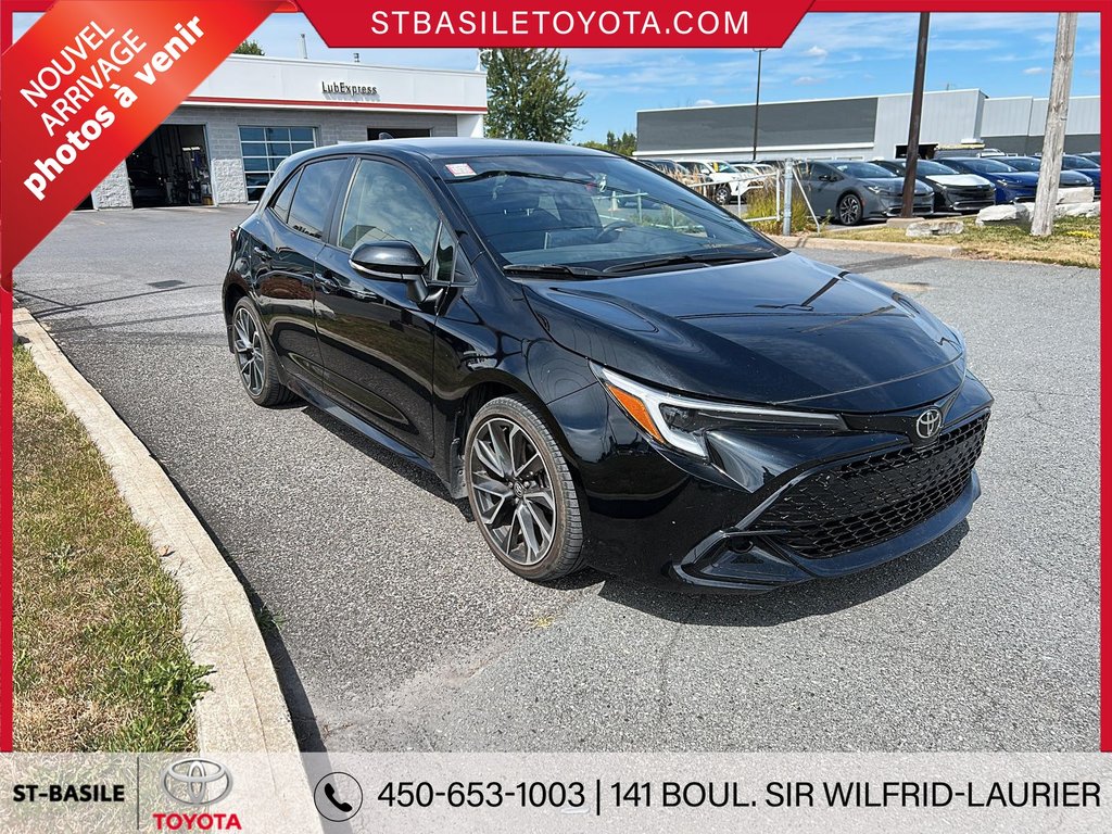 Toyota Corolla Hatchback SE AUTOM GROUPE ELECTRIQUE CAMERA DE RECUL 2023 à Saint-Basile-Le-Grand, Québec - 3 - w1024h768px
