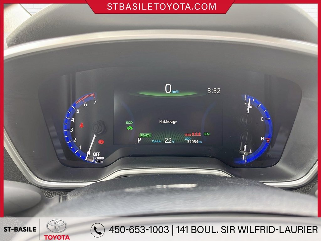 Toyota COROLLA HYBRIDE LE PREMIUM INTERIEUR CUIR VOLANT SIEGES CHAUFFANT 2020 à Saint-Basile-Le-Grand, Québec - 22 - w1024h768px