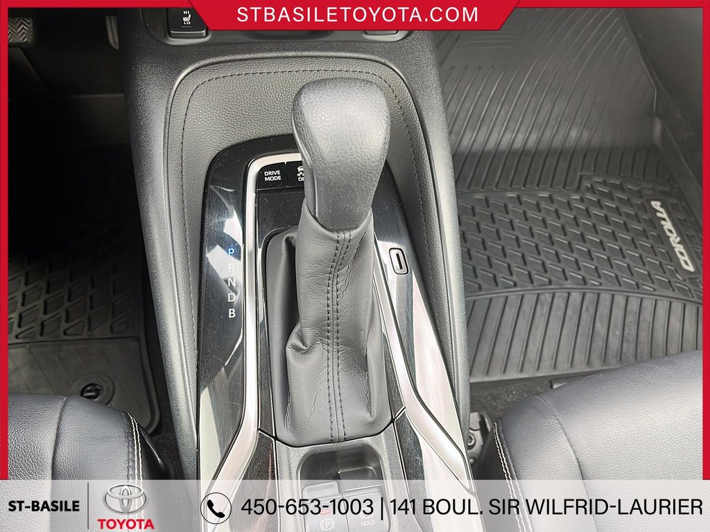 Toyota COROLLA HYBRIDE LE PREMIUM INTERIEUR CUIR VOLANT SIEGES CHAUFFANT 2020 à Saint-Basile-Le-Grand, Québec - 23 - w1024h768px