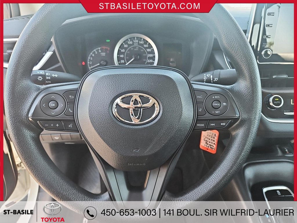 Toyota Corolla LE SIEGES CHAUFFANTS CAMERA RECUL BLUETOOTH 2020 à Saint-Basile-Le-Grand, Québec - 17 - w1024h768px