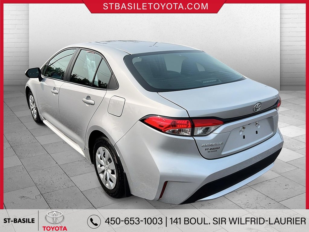 Toyota Corolla L BLUETOOTH APPLE CAR PLAY CAMERA DE RECUL 2021 à Saint-Basile-Le-Grand, Québec - 6 - w1024h768px