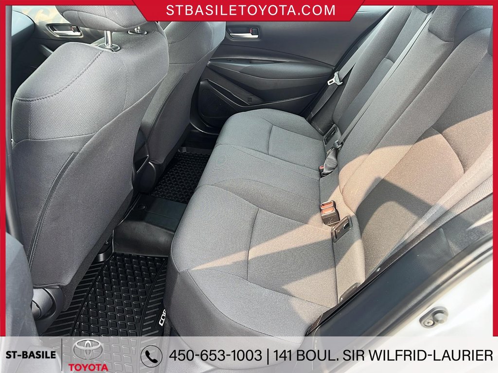 Toyota Corolla L BLUETOOTH APPLE CAR PLAY CAMERA DE RECUL 2021 à Saint-Basile-Le-Grand, Québec - 12 - w1024h768px