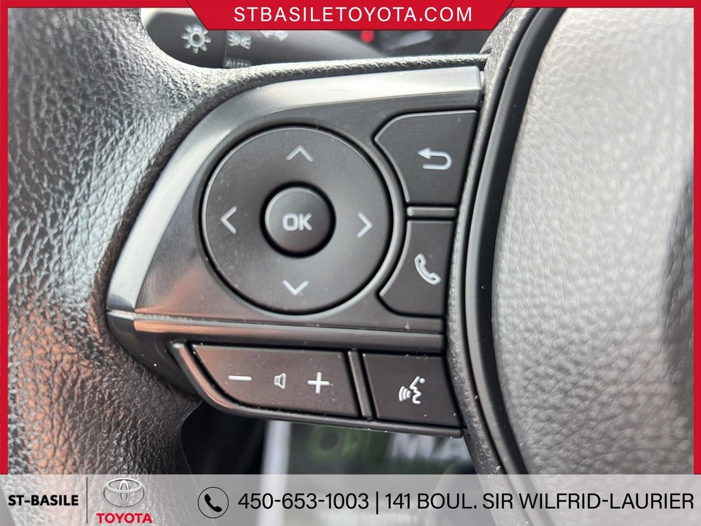Toyota Corolla L BLUETOOTH APPLE CAR PLAY CAMERA DE RECUL 2021 à Saint-Basile-Le-Grand, Québec - 17 - w1024h768px