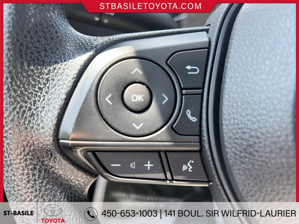 Toyota Corolla L BLUETOOTH APPLE CAR PLAY CAMERA DE RECUL 2021 à Saint-Basile-Le-Grand, Québec - 17 - w1024h768px