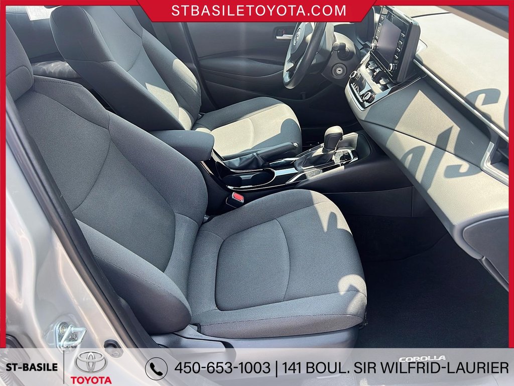 Toyota Corolla L BLUETOOTH APPLE CAR PLAY CAMERA DE RECUL 2021 à Saint-Basile-Le-Grand, Québec - 14 - w1024h768px