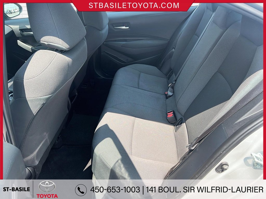 Toyota Corolla L BLUETOOTH APPLE CAR PLAY CAMERA DE RECUL 2021 à Saint-Basile-Le-Grand, Québec - 12 - w1024h768px