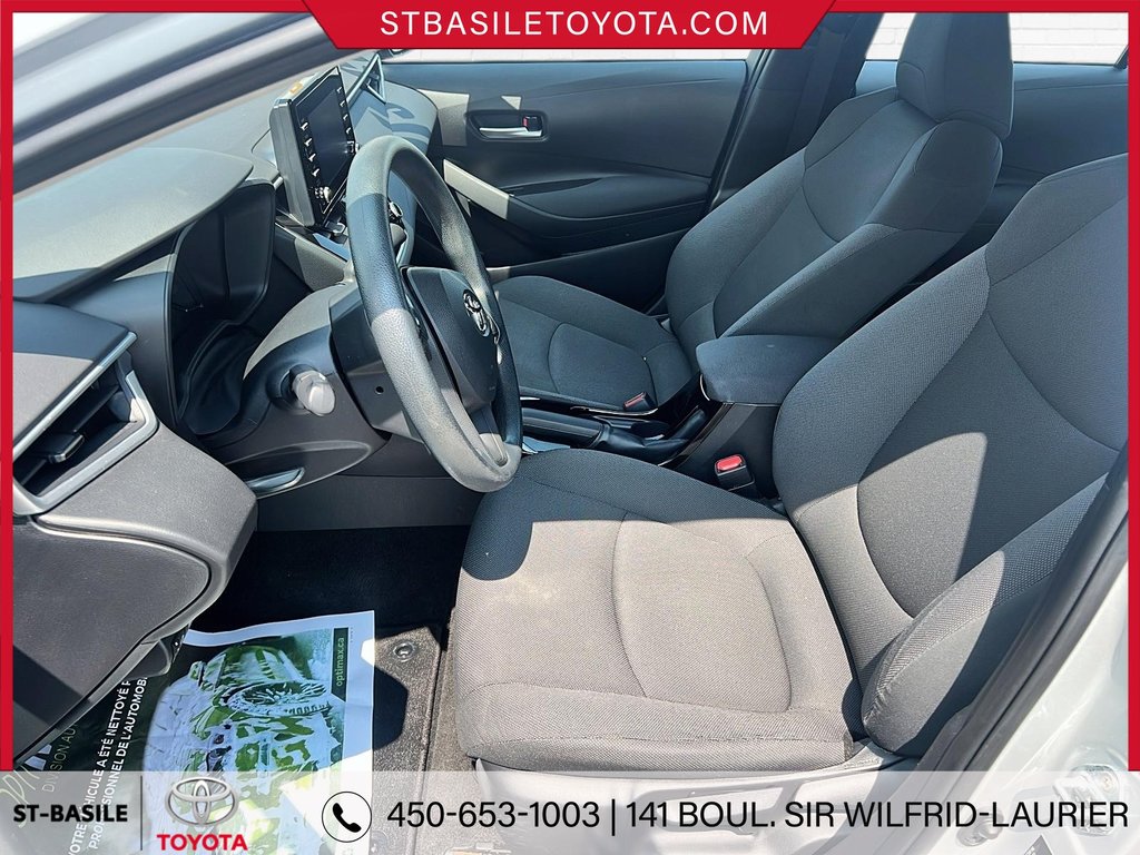 Toyota Corolla L BLUETOOTH APPLE CAR PLAY CAMERA DE RECUL 2021 à Saint-Basile-Le-Grand, Québec - 11 - w1024h768px