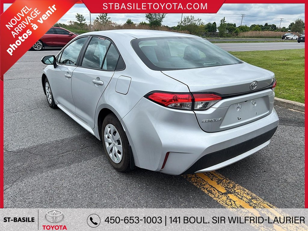 Toyota Corolla L BLUETOOTH APPLE CAR PLAY CAMERA DE RECUL 2021 à Saint-Basile-Le-Grand, Québec - 3 - w1024h768px