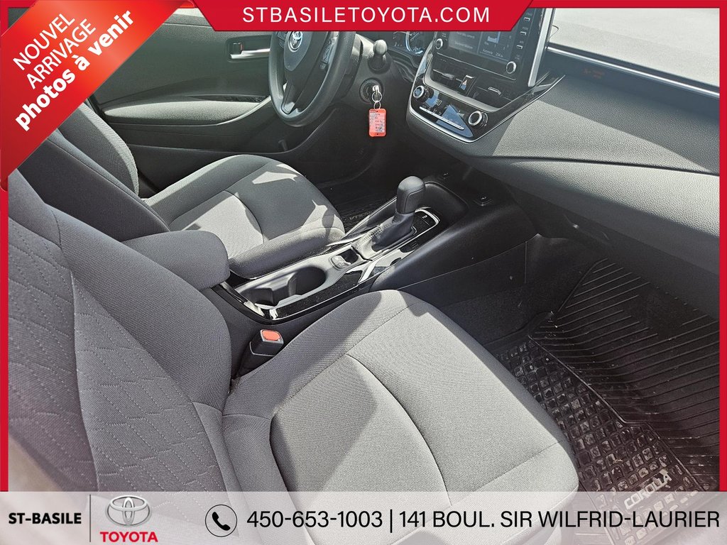2021 Toyota Corolla LE SIEGES CHAUFFANTS CAMERA RECUL BLUETOOTH in Saint-Basile-Le-Grand, Quebec - 10 - w1024h768px