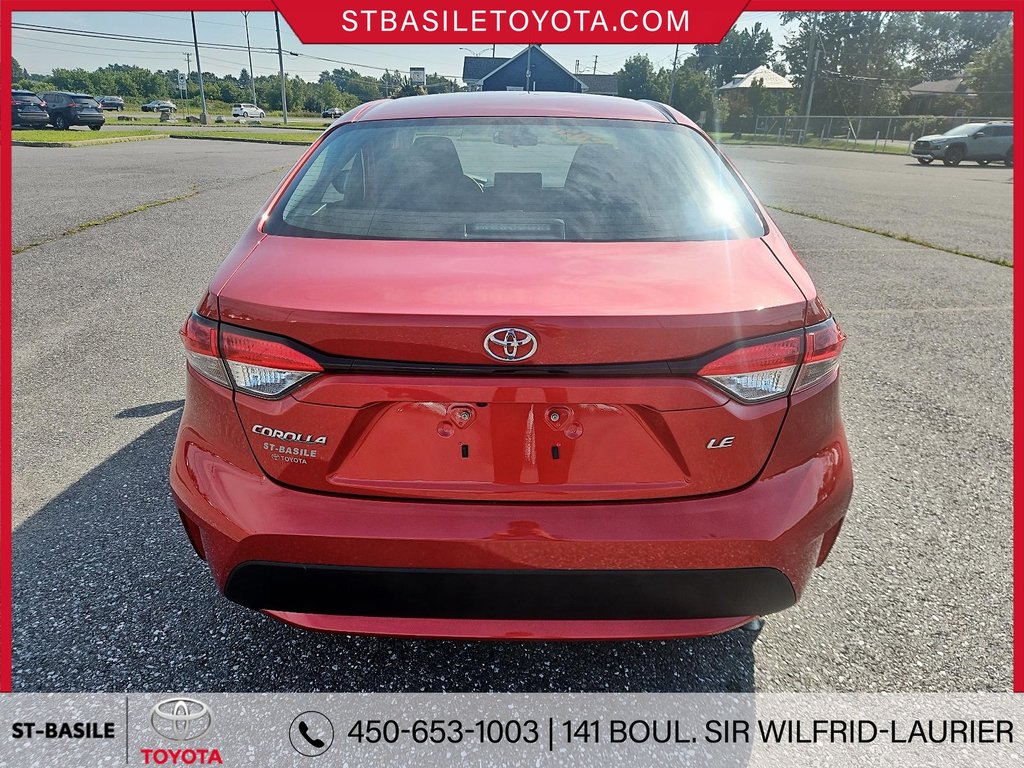 Toyota Corolla LE SIÈGES CHAUFFANT BLUETOOTH 2021 à Saint-Basile-Le-Grand, Québec - 6 - w1024h768px