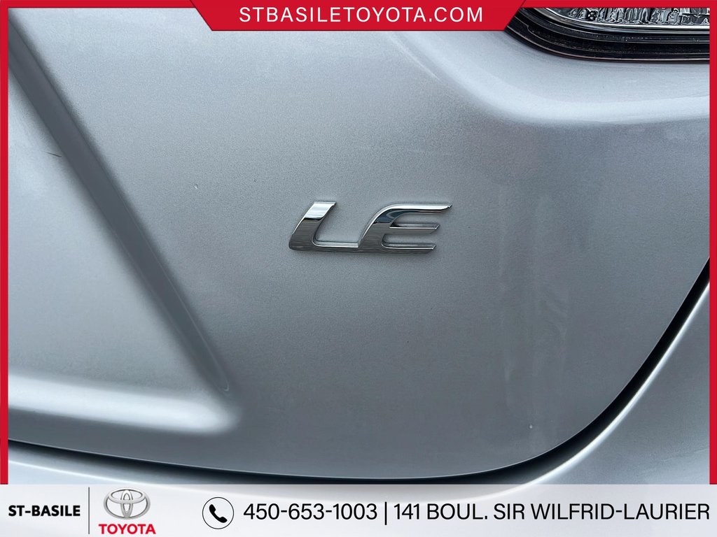 Toyota Corolla LE SIEGES CHAUFFANTS CAMERA RECUL BLUETOOTH 2022 à Saint-Basile-Le-Grand, Québec - 6 - w1024h768px