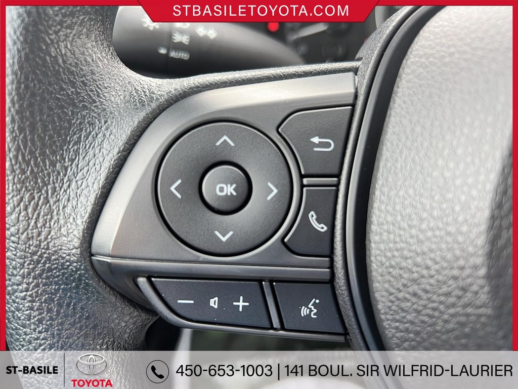 Toyota Corolla LE SIEGES CHAUFFANTS CAMERA RECUL BLUETOOTH 2022 à Saint-Basile-Le-Grand, Québec - 18 - w1024h768px