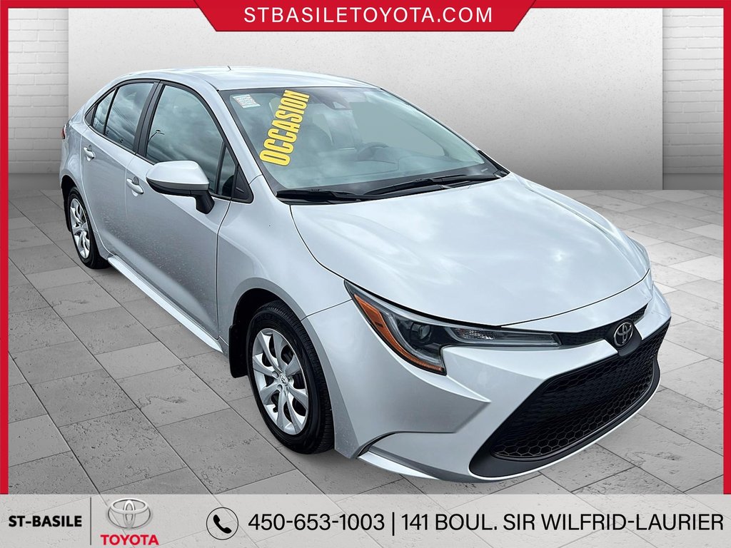 Toyota Corolla LE SIEGES CHAUFFANTS CAMERA RECUL BLUETOOTH 2022 à Saint-Basile-Le-Grand, Québec - 2 - w1024h768px