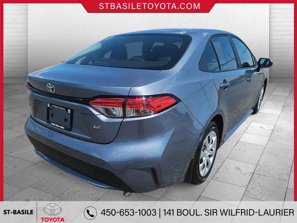 2022 Toyota Corolla LE SIEGES CHAUFFANTS CAMERA RECUL BLUETOOTH in Saint-Basile-Le-Grand, Quebec - 5 - w1024h768px