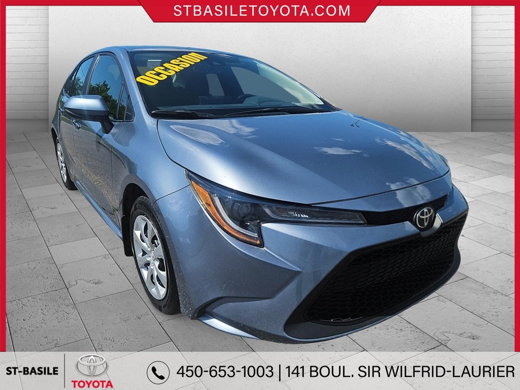 2022 Toyota Corolla LE SIEGES CHAUFFANTS CAMERA RECUL BLUETOOTH in Saint-Basile-Le-Grand, Quebec - 3 - w1024h768px