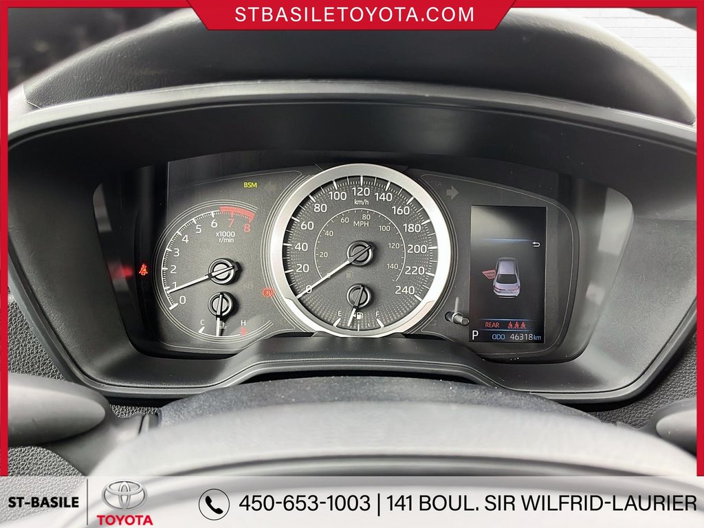 2022 Toyota Corolla LE AMELIORÉ TOIT OUVRANT SIEGES/VOLANT CHAUFFANT in Saint-Basile-Le-Grand, Quebec - 22 - w1024h768px