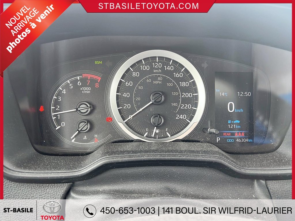 Toyota Corolla LE AMELIORÉ TOIT OUVRANT SIEGES/VOLANT CHAUFFANT 2022 à Saint-Basile-Le-Grand, Québec - 14 - w1024h768px