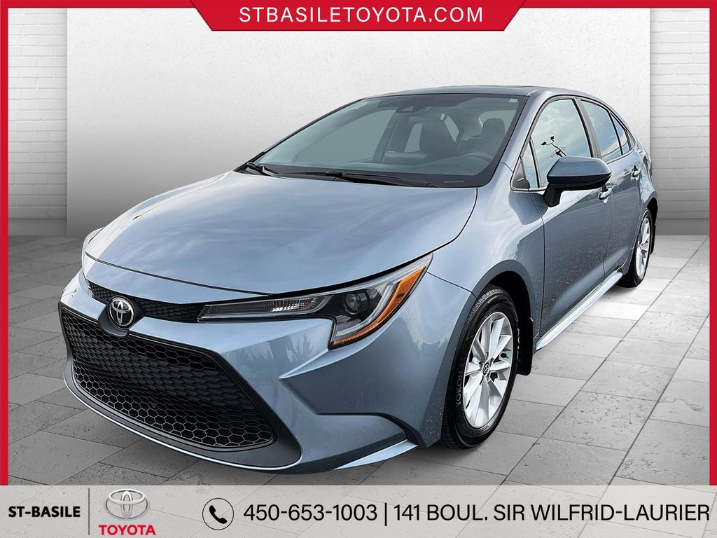 2022 Toyota Corolla LE AMELIORÉ TOIT OUVRANT SIEGES/VOLANT CHAUFFANT in Saint-Basile-Le-Grand, Quebec - 1 - w1024h768px