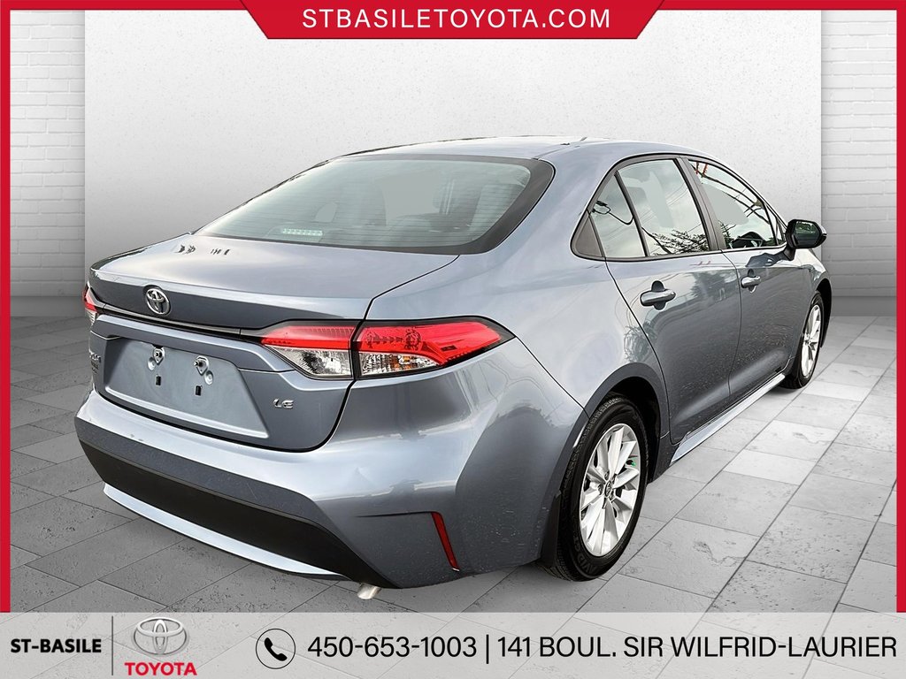 2022 Toyota Corolla LE AMELIORÉ TOIT OUVRANT SIEGES/VOLANT CHAUFFANT in Saint-Basile-Le-Grand, Quebec - 5 - w1024h768px