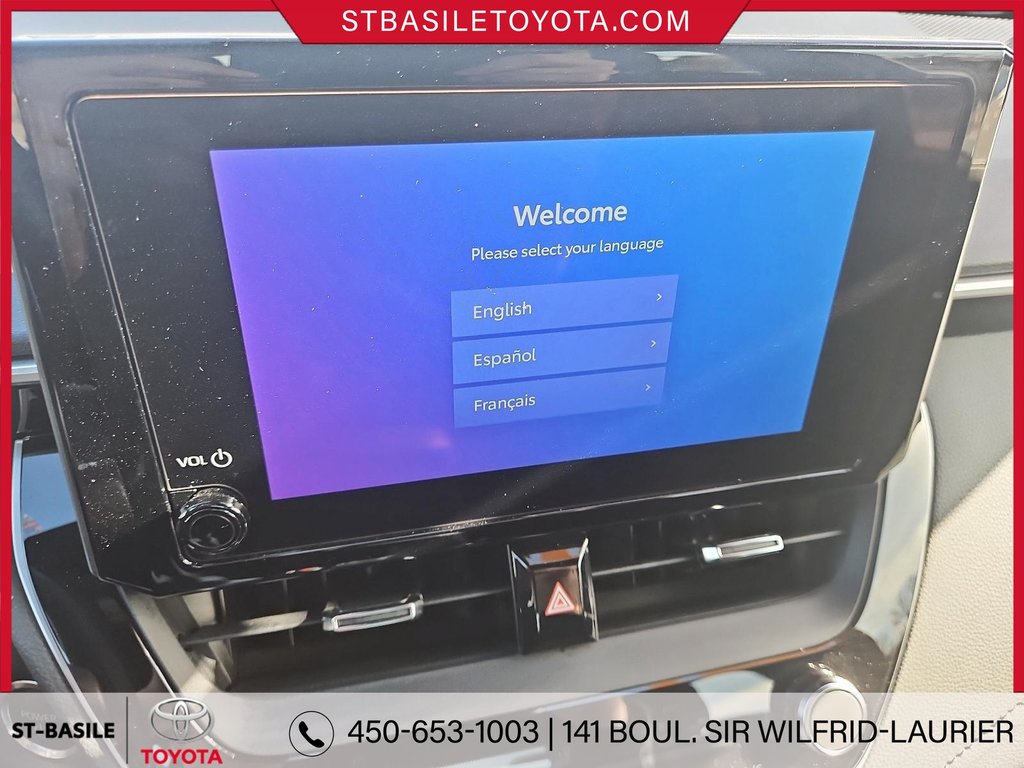 Toyota COROLLA HYBRIDE SE AWD VOLANT/SIEGES CHAUFFANTS CARPLAY 2023 à Saint-Basile-Le-Grand, Québec - 22 - w1024h768px