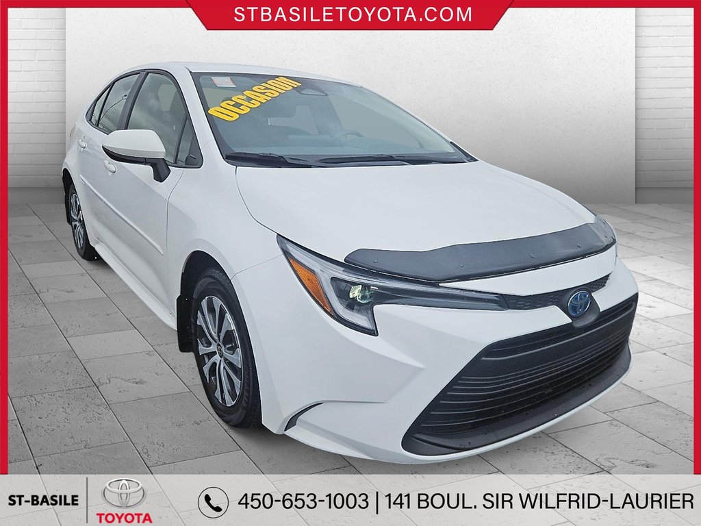 Toyota COROLLA HYBRIDE LE SIÈGES/VOLANT CHAUFFANT BLUETOOTH MAGS 2023 à Saint-Basile-Le-Grand, Québec - 3 - w1024h768px