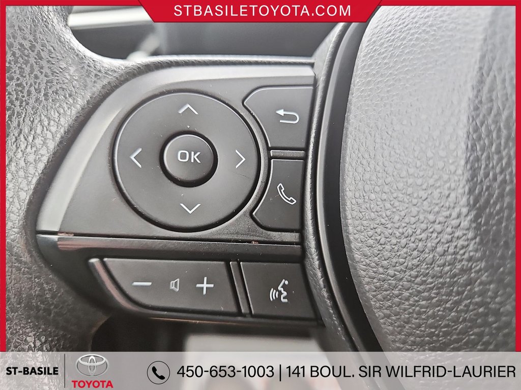 Toyota COROLLA HYBRIDE LE SIÈGES/VOLANT CHAUFFANT BLUETOOTH MAGS 2023 à Saint-Basile-Le-Grand, Québec - 19 - w1024h768px