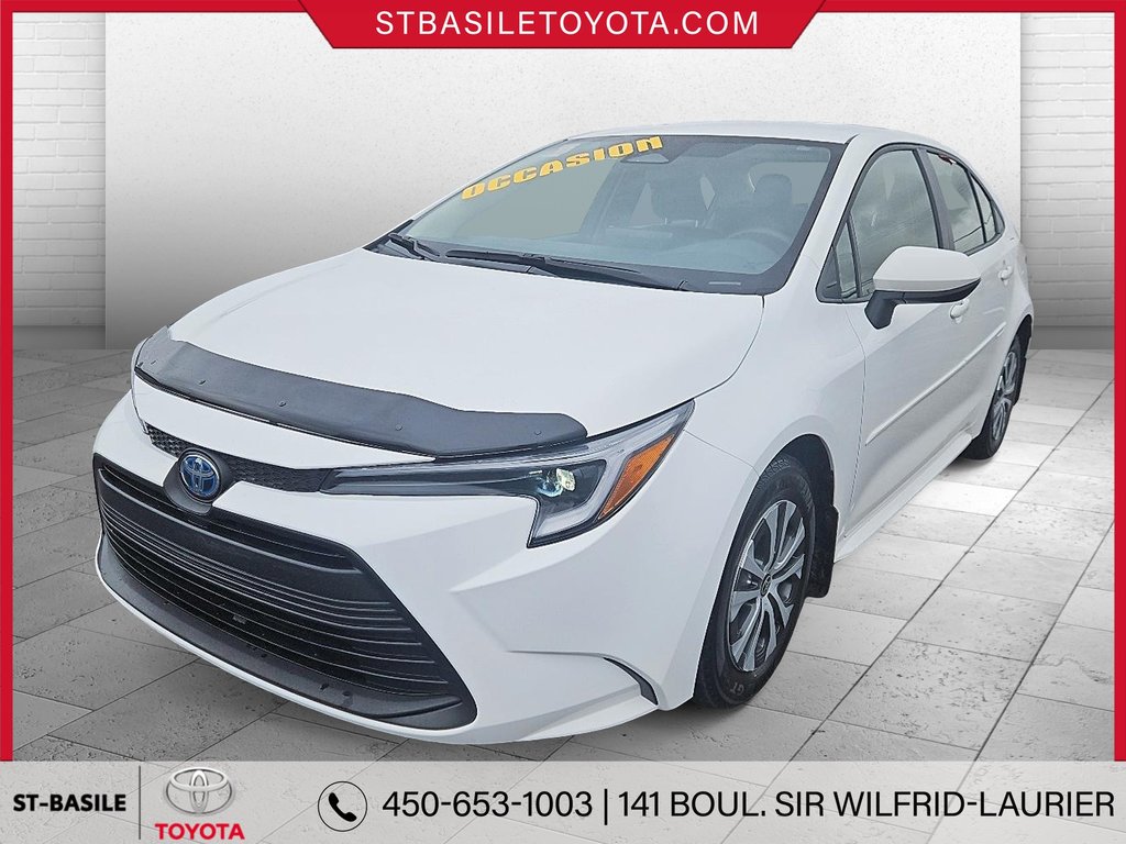 Toyota COROLLA HYBRIDE LE SIÈGES/VOLANT CHAUFFANT BLUETOOTH MAGS 2023 à Saint-Basile-Le-Grand, Québec - 1 - w1024h768px
