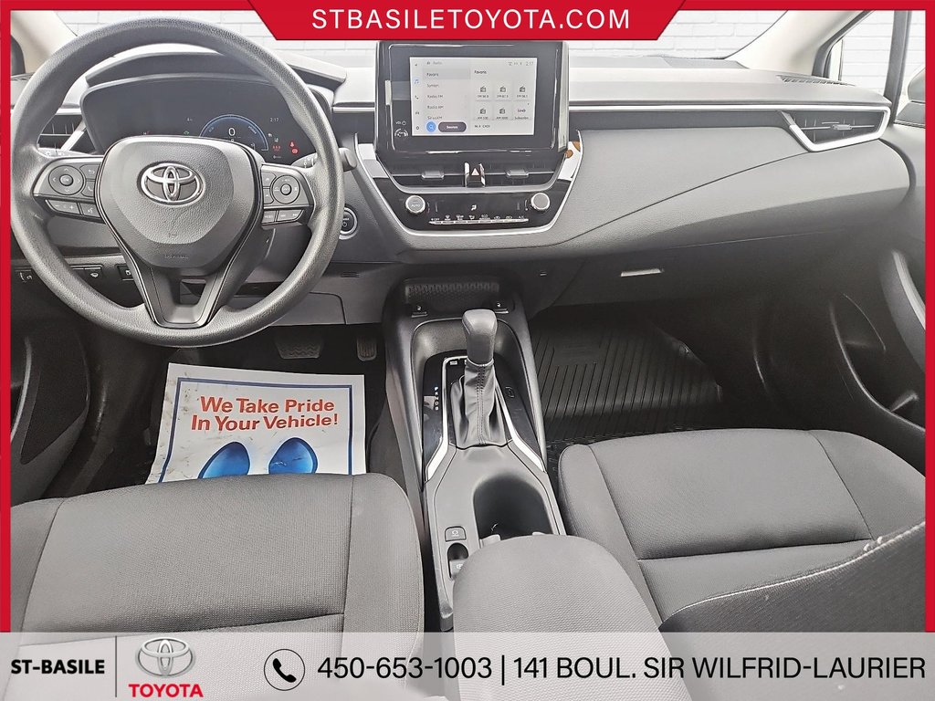 Toyota COROLLA HYBRIDE LE SIÈGES/VOLANT CHAUFFANT BLUETOOTH MAGS 2023 à Saint-Basile-Le-Grand, Québec - 16 - w1024h768px