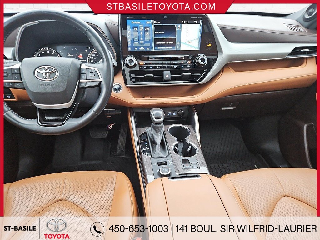 Toyota Highlander PLATINUM AWD GPS TOIT PANO CUIR CAMERA JBL AUDIO 2022 à Saint-Basile-Le-Grand, Québec - 20 - w1024h768px